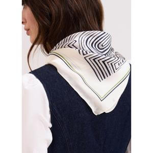 Phase Eight Geo Print Scarf